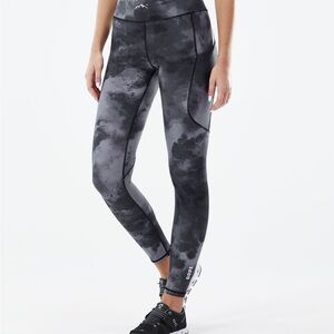 DOPE Snow Women’s' Gray & Black Active Leggings